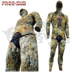 Free-Sub 3mm Expert  Multy Serbest Dalış  Avcı Elbise