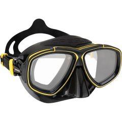 Cressi Prisma Dalış Maskesi BLACK - YELLOW