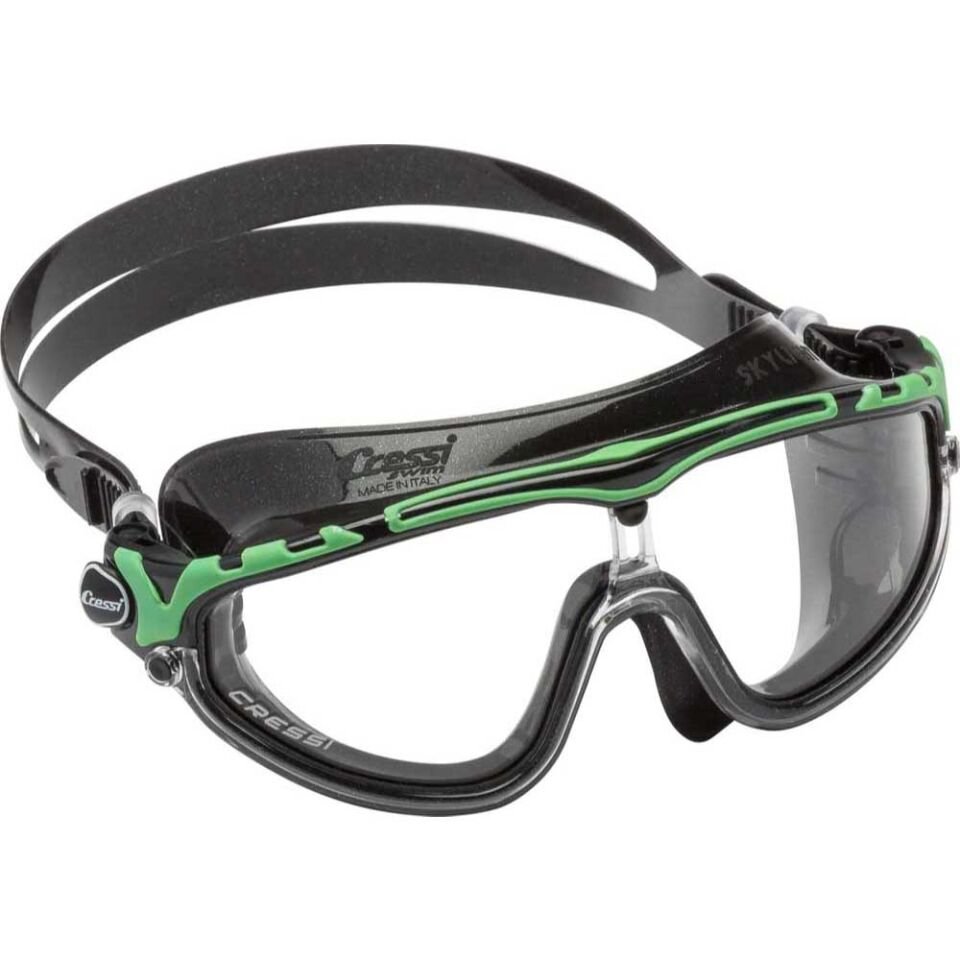 Cressi Skylight Deniz Gözlüğü BLACK-BLACK-LIME