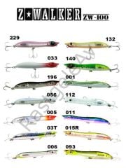 Fujin Z-Walker 100mm 11gr Su Üstü Maket Balık