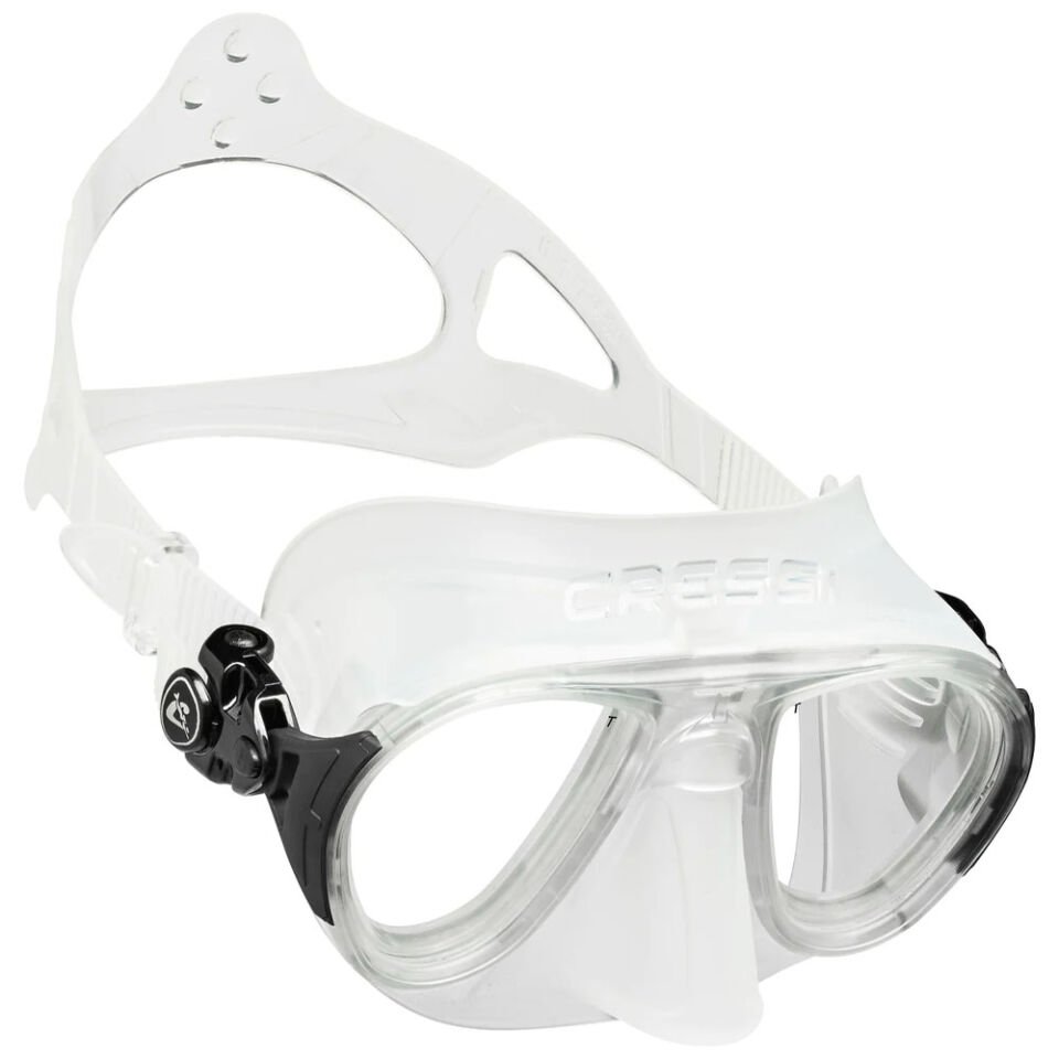 Cressi Calibro Dalış Maskesi CLEAR-CLEAR-BLACK
