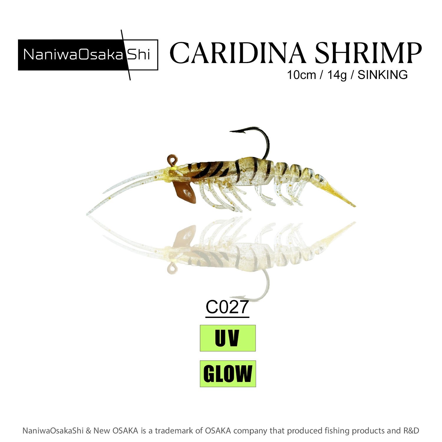 NANIWAOSAKASHI CARIDINA SHRIMP 10CM 14G C027