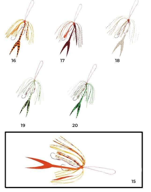 Hayabusa SE 149 Tai Rubber Free Slide Yedek Etekli Assist İğne Set