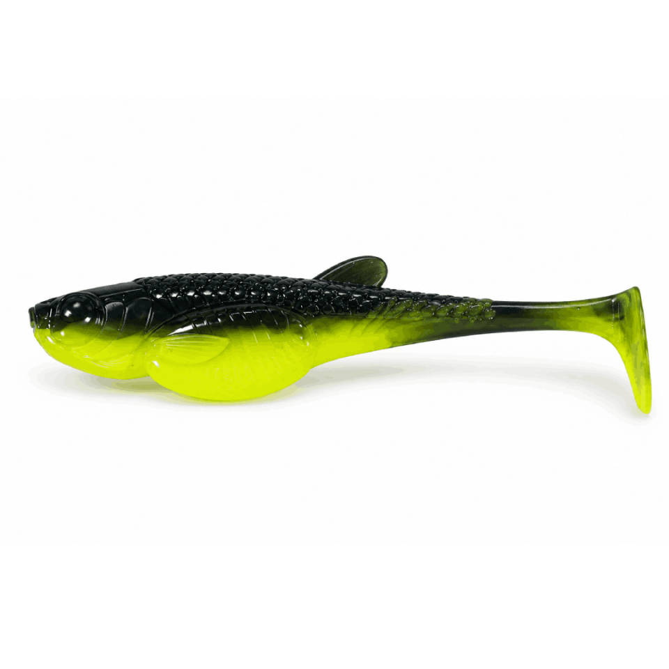 Libra Lures Embrion Shad Silikon Yem 006 - HOT YELLOW - 100MM