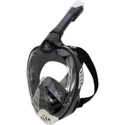 Cressi Bali Tam Yüz Maske BLACK / GREY - L/XL