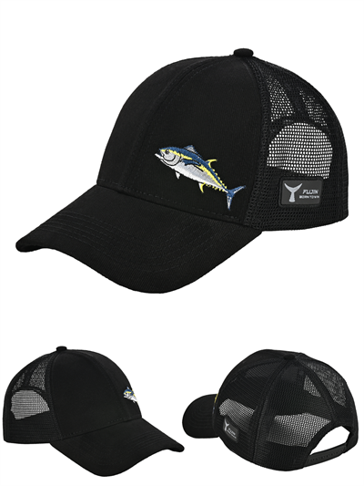 Fujin Pro Angler Black Tuna Şapka