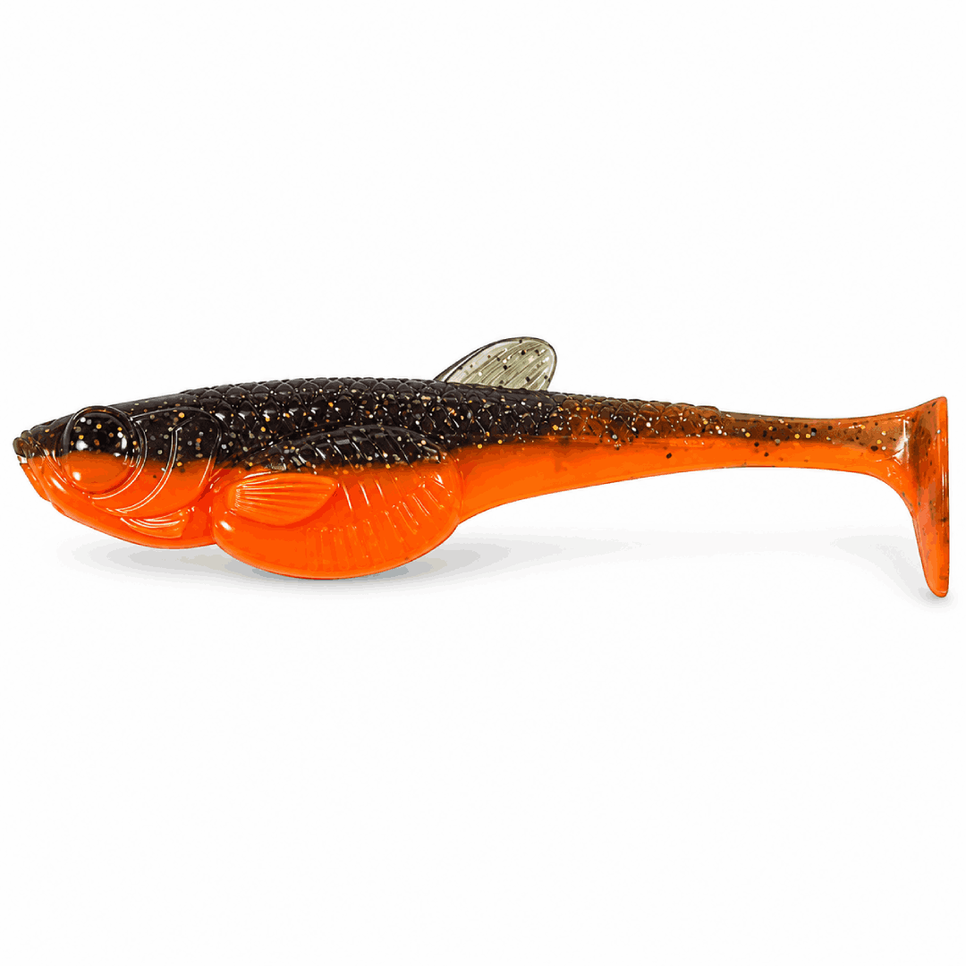 Libra Lures Embrion Shad Silikon Yem 111 - ANGRY CARROT - 100MM