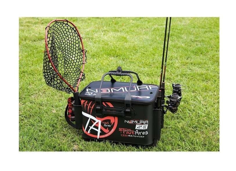 NOMURA NM80000200 Trout Bag 40LT Kamış Aparatlı PVC Malzeme Çantası 40x26x26cm