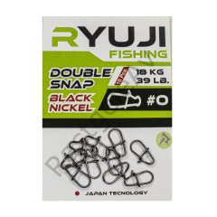 Ryuji Double Snap Klips (10 Adet)