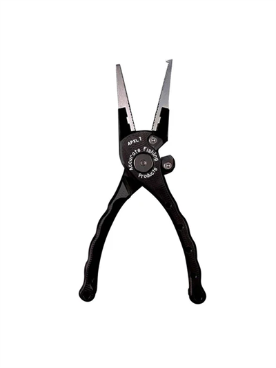 Accurate Piranha Extra Lite Plier Split Tip 7'' Blk