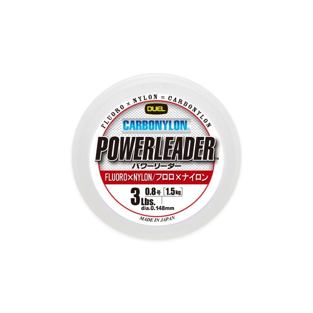Duel Powerleader Carbonylon Misina CLEAR - 0.37-50MT-9KG