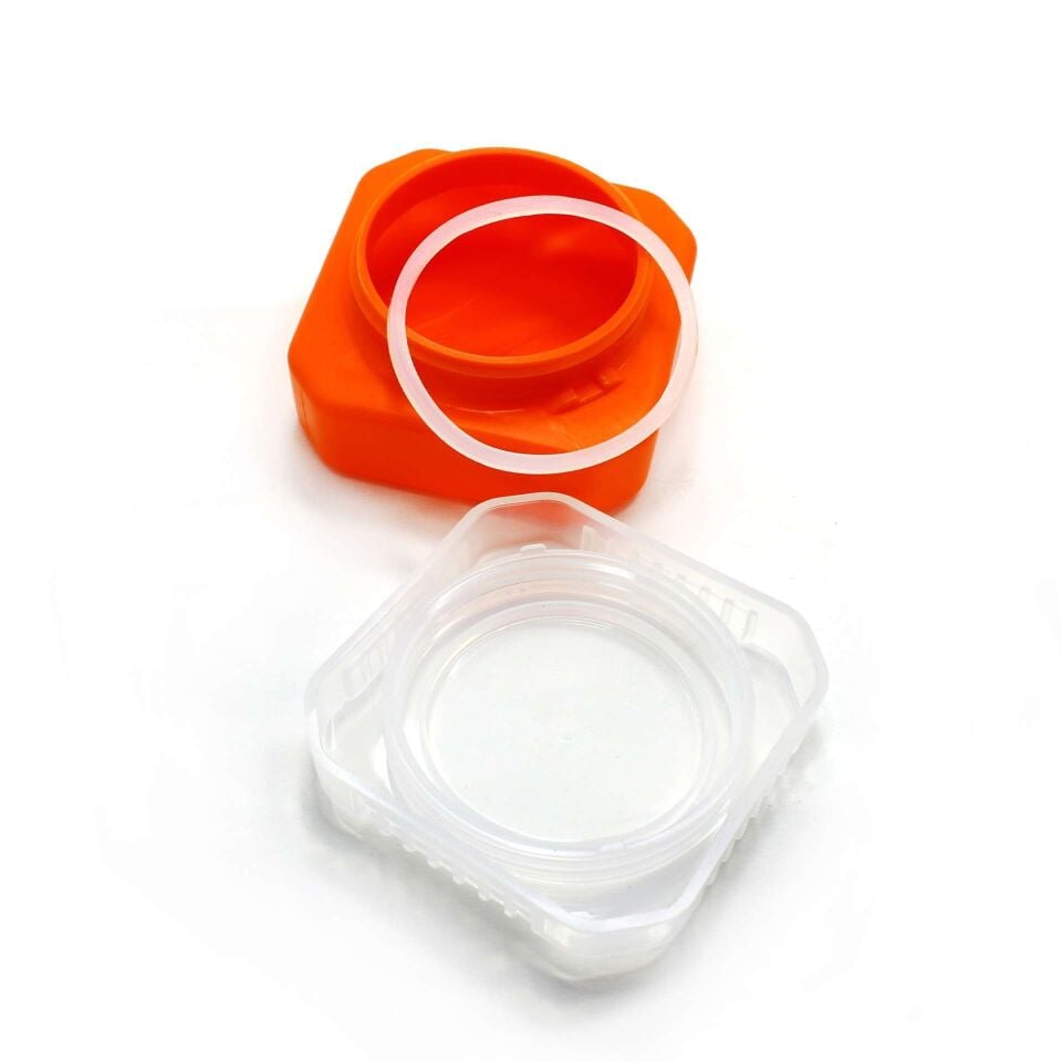 Captain 7241 Sızdırmaz LRF Silikon Yem Kutusu 8x8x4cm