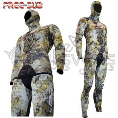 Free-Sub 3mm Ghost Multy Serbest Dalış Avcı Elbise