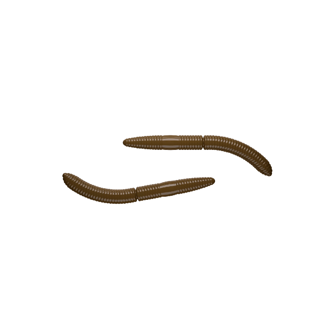 Libra Lures Fatty D’Worm Suni Yem 038 - BROWN CHEESE - 65MM