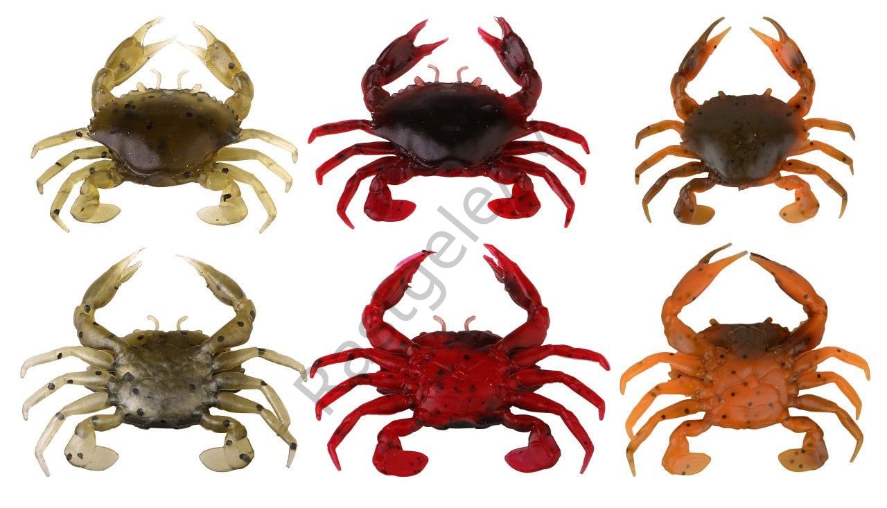 Savage gear LB 3D Manic Crab 5 cm 4 Adet Suni Yem Red Black Crab