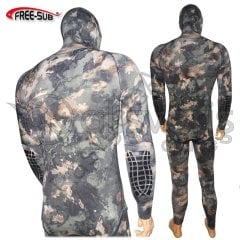 Free-Sub Green Trap Avcı Elbise 3mm