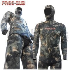 Free-Sub Green Trap Avcı Elbise 3mm