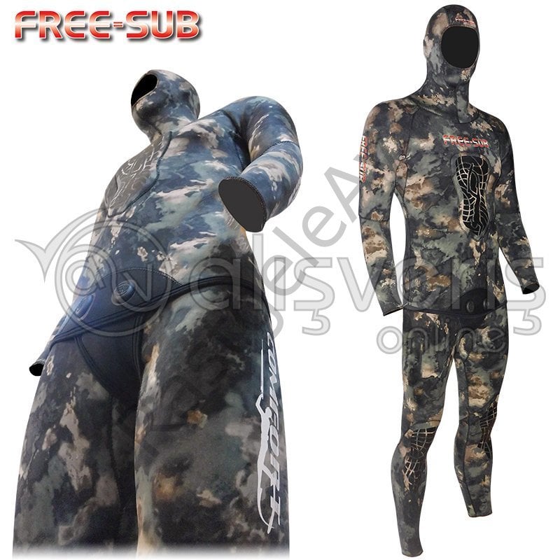 Free-Sub Green Trap Avcı Elbise 3mm