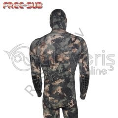 Free-Sub Green Trap Avcı Elbise 3mm