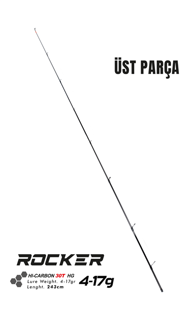 Fujin Rocker 243cm 4-17gr LRF Kamışı #1 Üst Parça