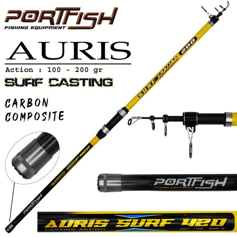 Portfish Auris Surf 420 cm  100-200 gr  Olta Kamışı