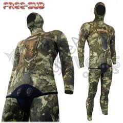 Free-Sub Seal Green Avcı Elbise 3mm