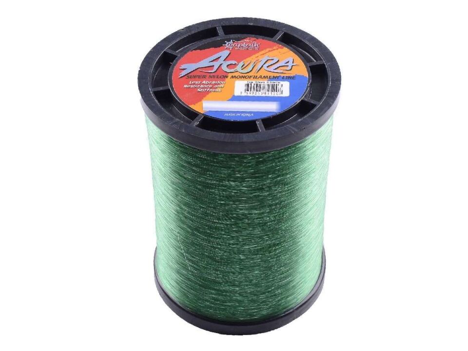 Captain Acura 1kg Bobin Misina Yeşil Standart - 0.45 MM