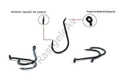 Fujin SSW Delikli Kaynaklı Çapraz  Octopus Kancası