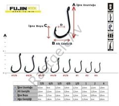 Fujin SSW Delikli Kaynaklı Çapraz  Octopus Kancası