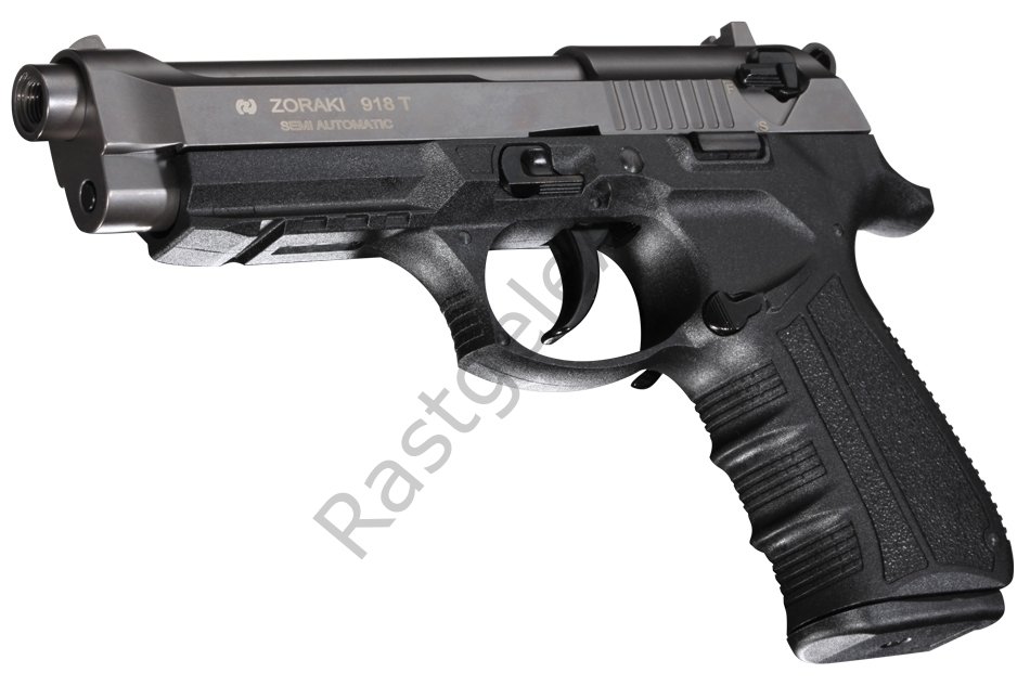 Zoraki 918 - 9mm Füme Kurusıkı Tabanca
