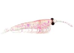 NIKKO OKIAMI SHRIMP M 42MM PINK GLITTER #090 SİLİKON YEM