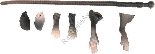 Savage gear LB 3D Rad Maintenance Kit 20 cm Black Suni Yem