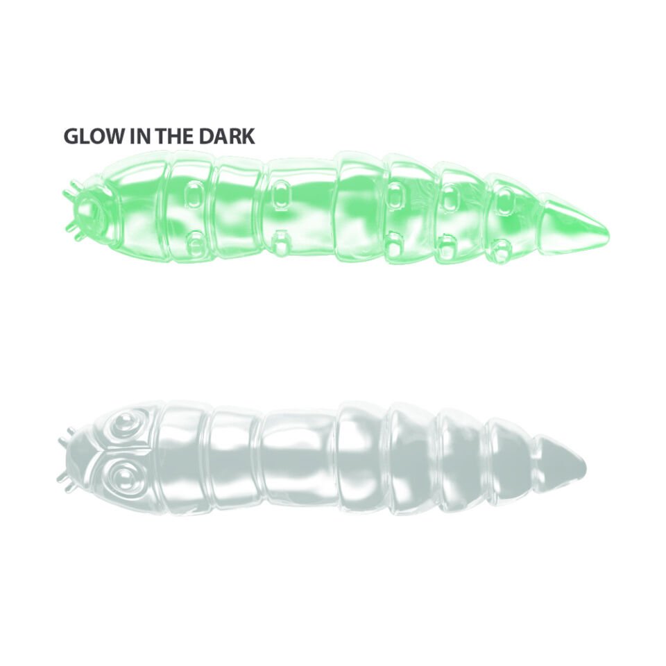 Libra Lures Kukolka Cheese Suni Yem GLOW UV GREEN - 42MM