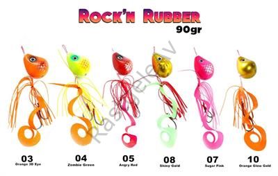 Fujin Rock'n Rubber 90gr Tai Rubber Set