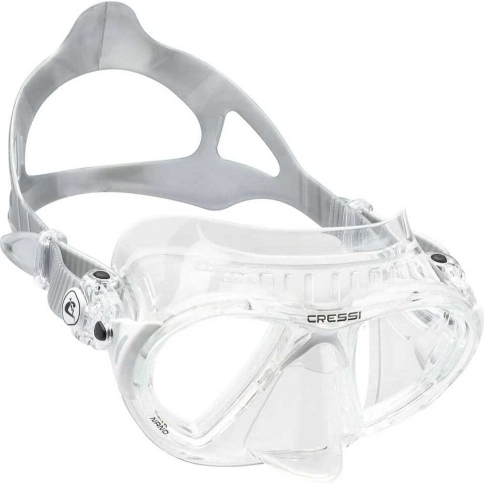 Cressi Nano Dalış Maskesi CLEAR-WHITE