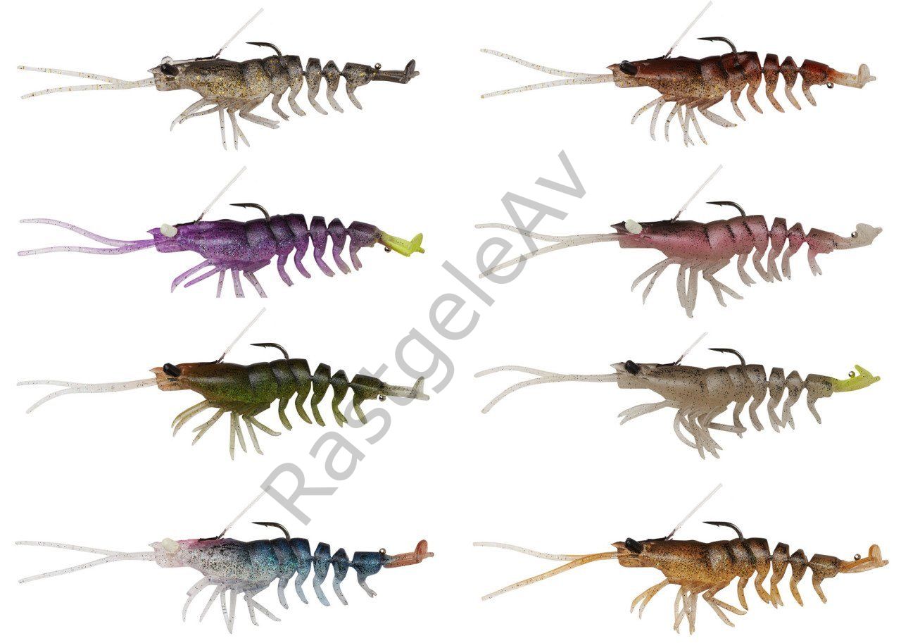 Savage Gear 3D Shrimp Weedless 9 cm 7 gr Suni Yem Pink