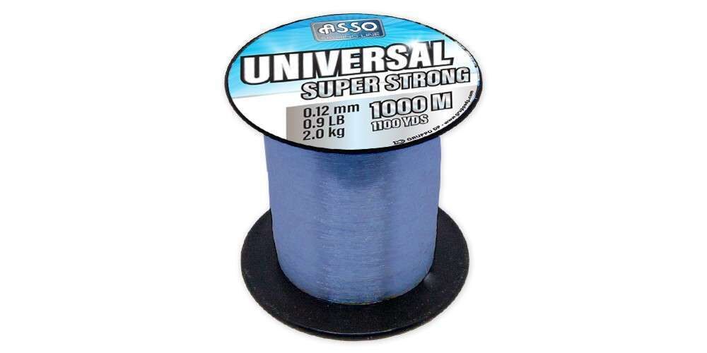 Asso Universal 1000mt Monofilament Misina Mavi