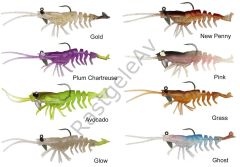 Savage Gear 3D Shrimp RTF 12.5 cm 14 gr 2 Adet Ghost