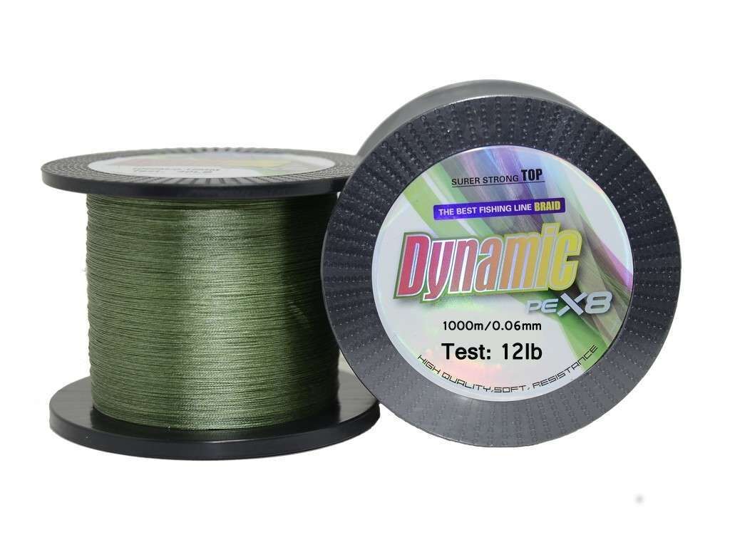 Captain Dynamic PE 8 Örgü İpi Misina 1000mt Yeşil Standart - 0.70 MM