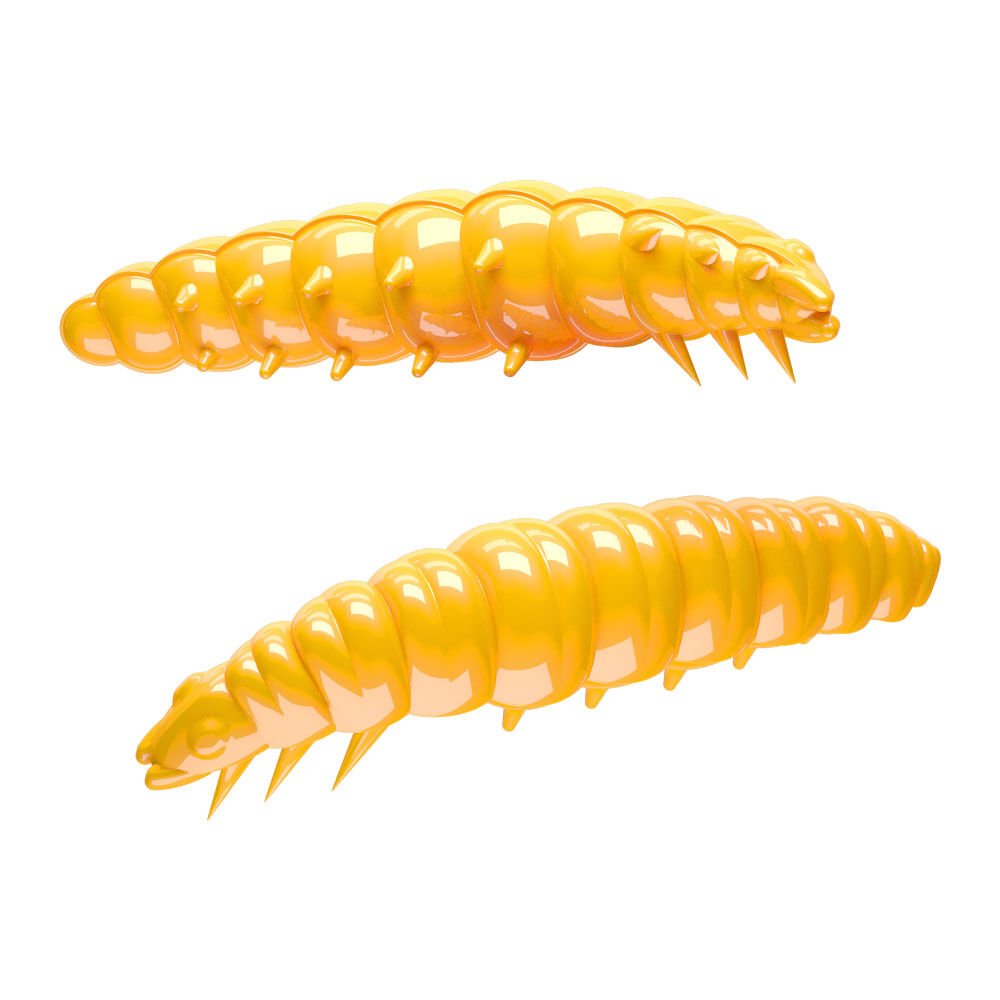 Libra Lures Larva Garlic Suni Yem DARK YELLOW - 45MM