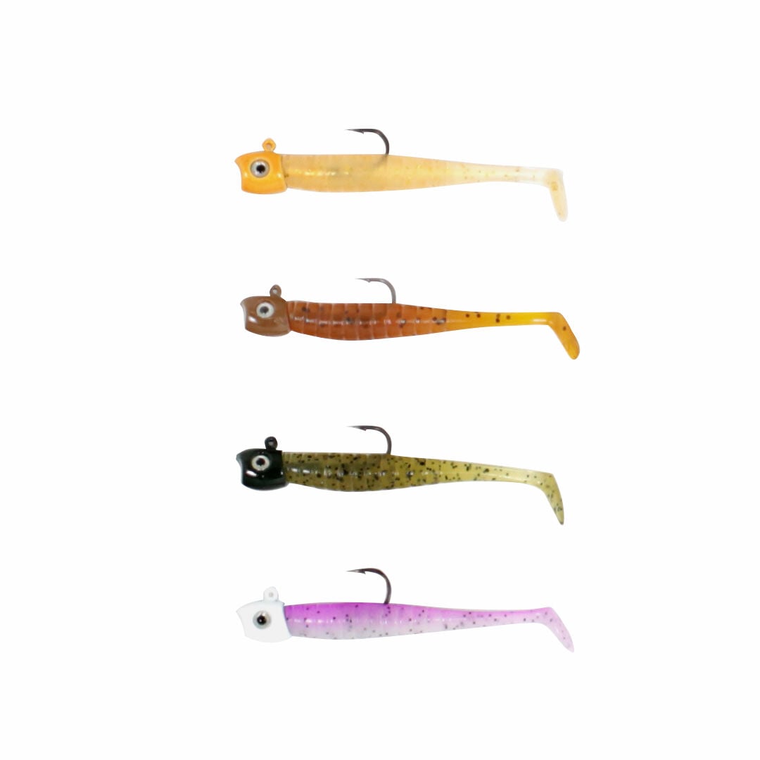 Ryuji Mebaru Micro Shad 6.5 cm 3.8 gr Naturel Mix Silikon Yem