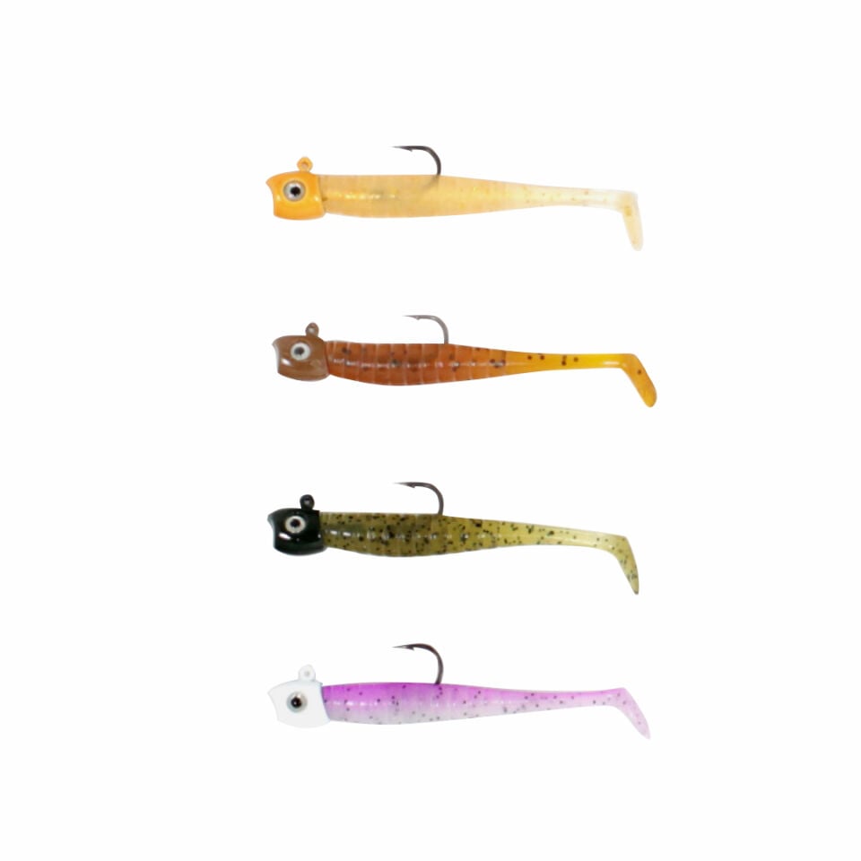 Ryuji Mebaru Micro Shad 6.5 cm 3.8 gr Naturel Mix Silikon Yem
