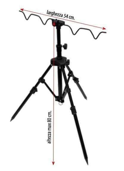Lineaeffe 6313055 Tripod Ayarlanabilir 4lü Kamış Sehpası 80cm