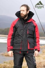 FİYORT MARİNE YAĞMURLUK TAKIM KIRMIZI