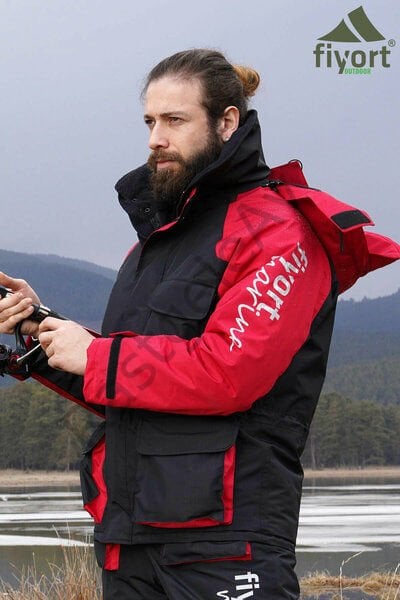 FİYORT MARİNE YAĞMURLUK TAKIM KIRMIZI