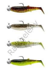 Savage Gear Cannibal Shad 12.5cm 20gr+12.5gr #5/0 Clear Water 4+4 Adet Sahte Balık