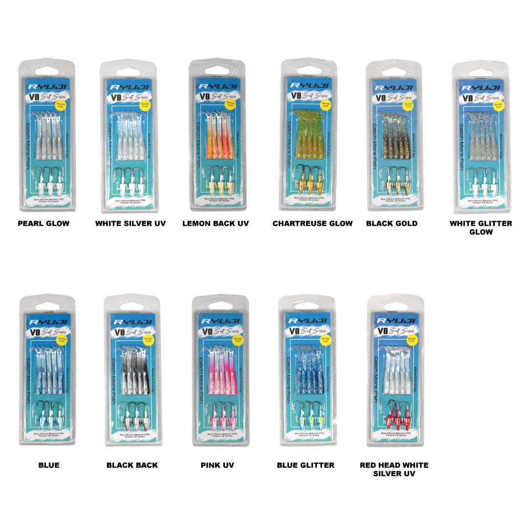 Ryuji V8 Silikon 8 Cm 5.5 Gr Maket Yem