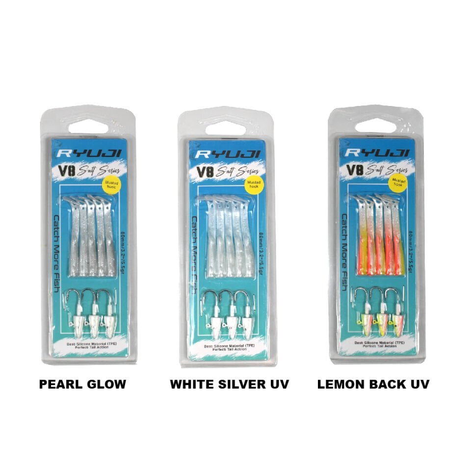 Ryuji V8 Silikon 8 Cm 5.5 Gr Maket Yem