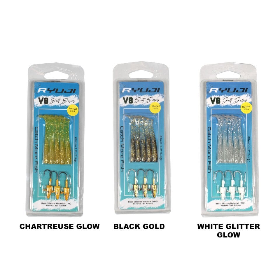 Ryuji V8 Silikon 8 Cm 5.5 Gr Maket Yem