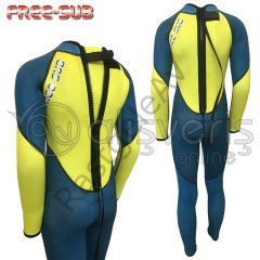 FREE-SUB ÇOCUK SÖRF ve DALIŞ ELBİSESİ TURKUAZ 3MM